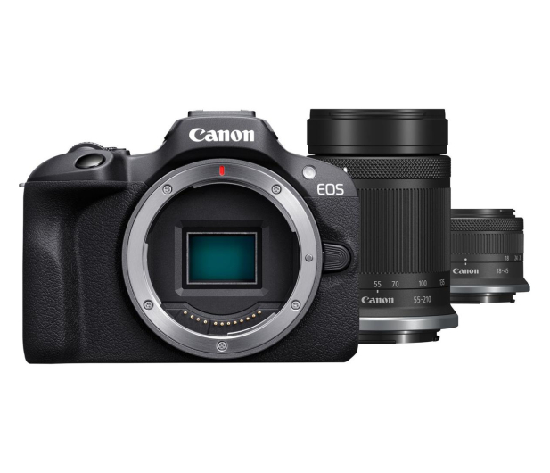 CANON EOS R100 + RF-S 18-45mm IS STM + RF-S 55-210mm IS STM - 1160279 - zdjęcie